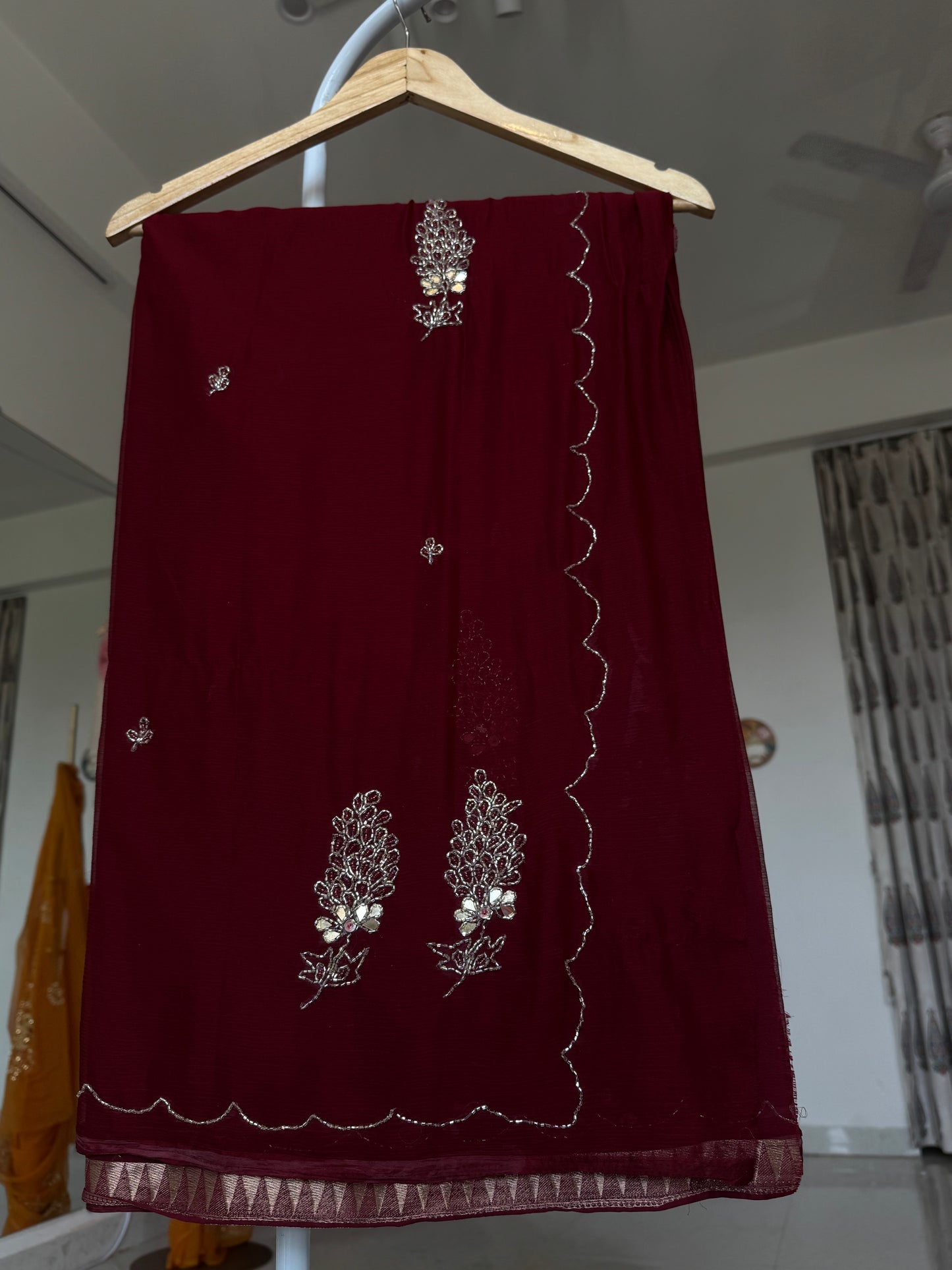 Kardana handwork saree