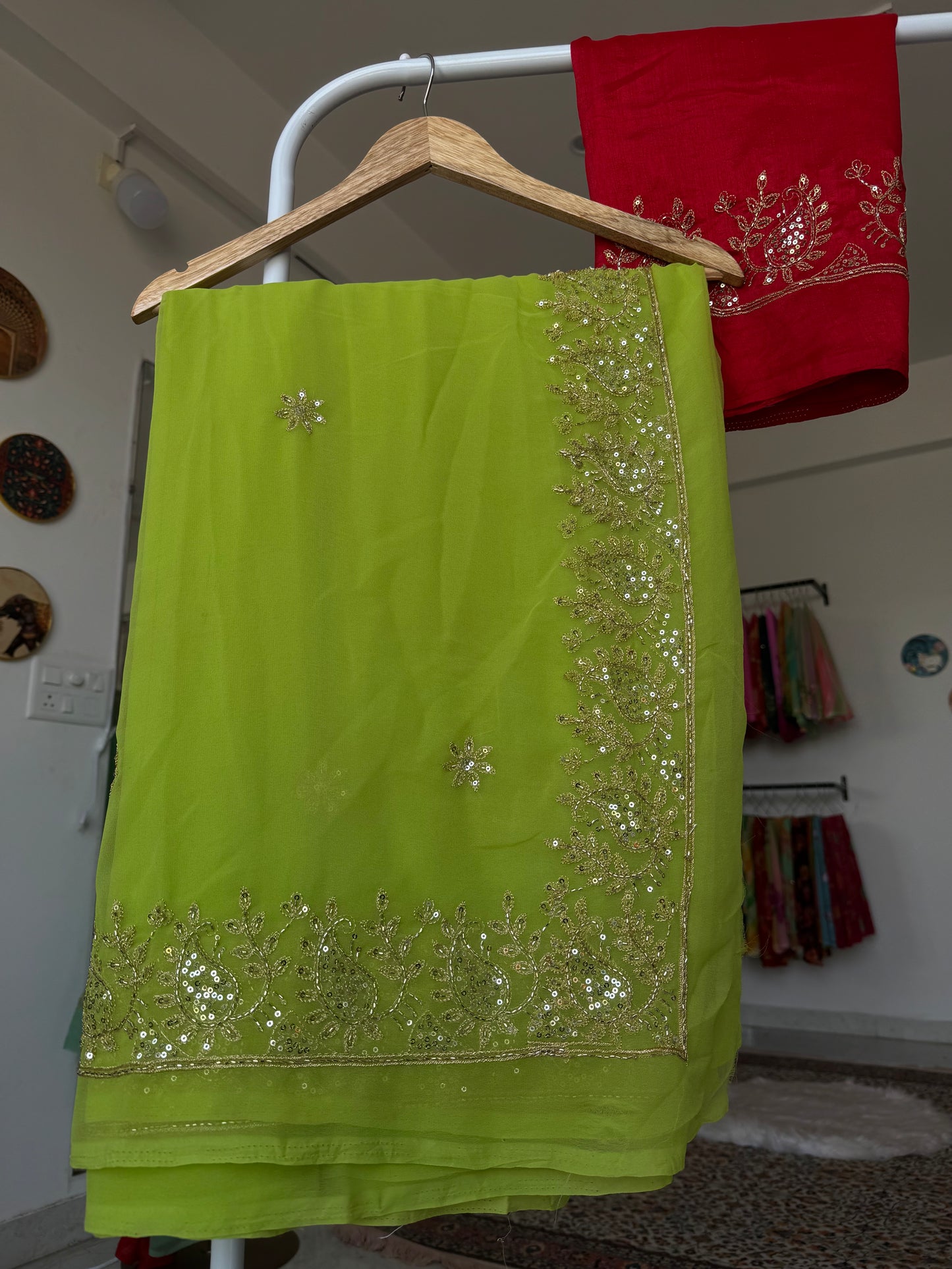 Handwork saree