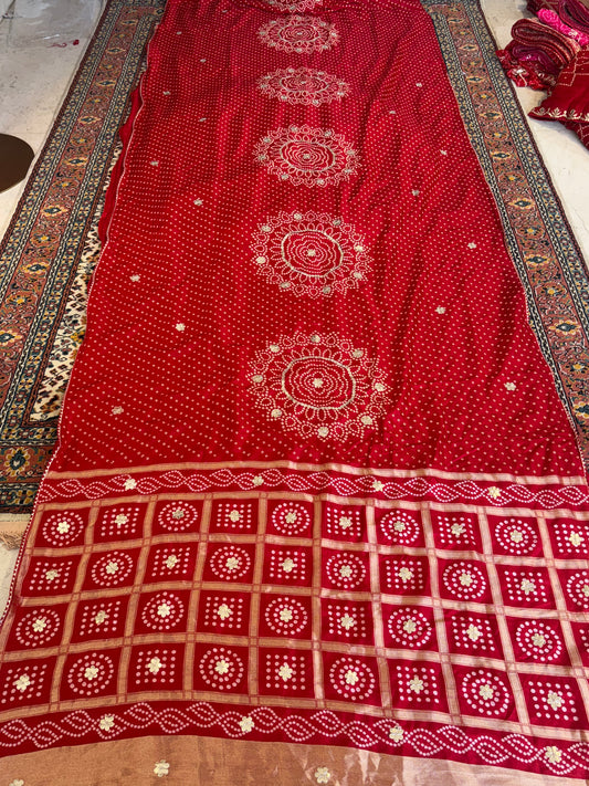 Handwork saree