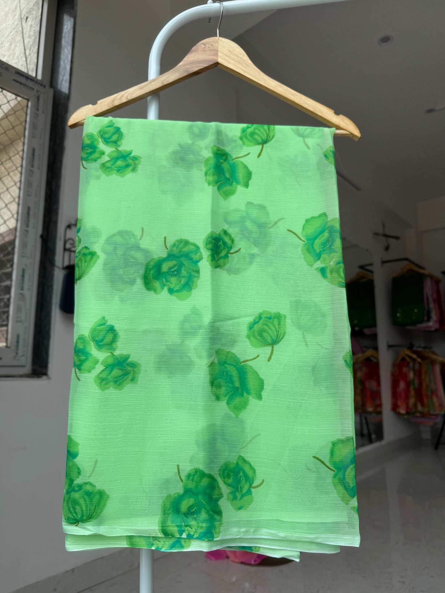 Printed saree