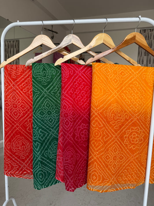 Bandhani saree