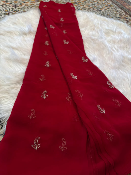 Aari sitara buti saree