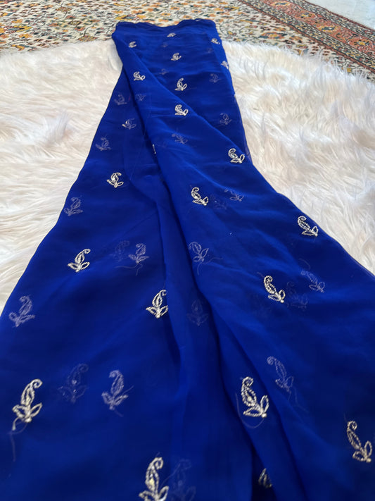 Aari sitara buti saree