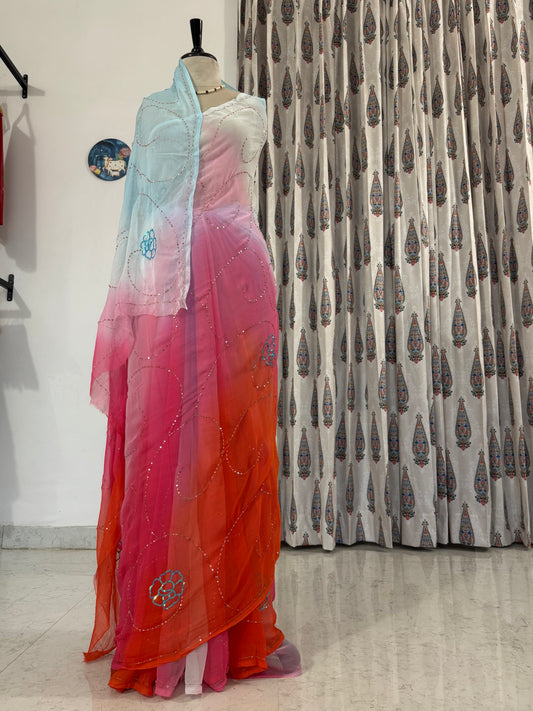 Beautiful sequins jaal