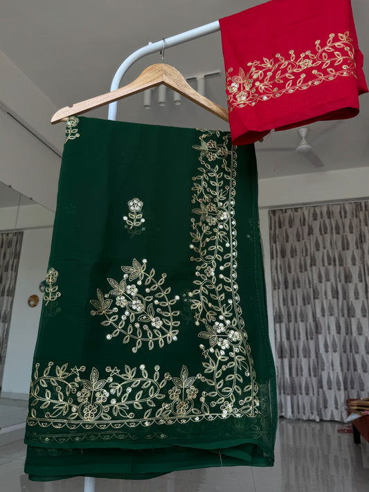 Bandhani saree