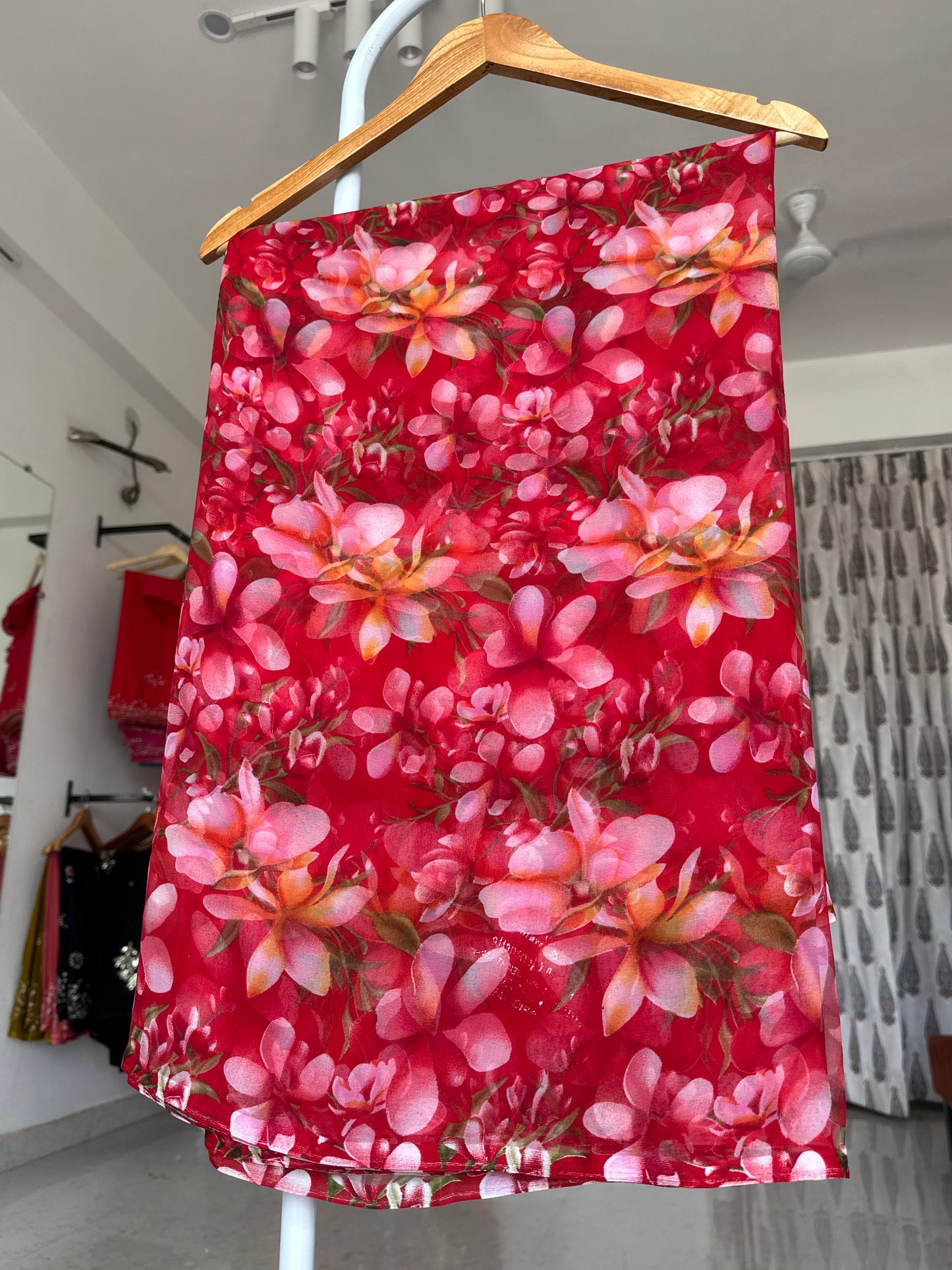 Printed saree