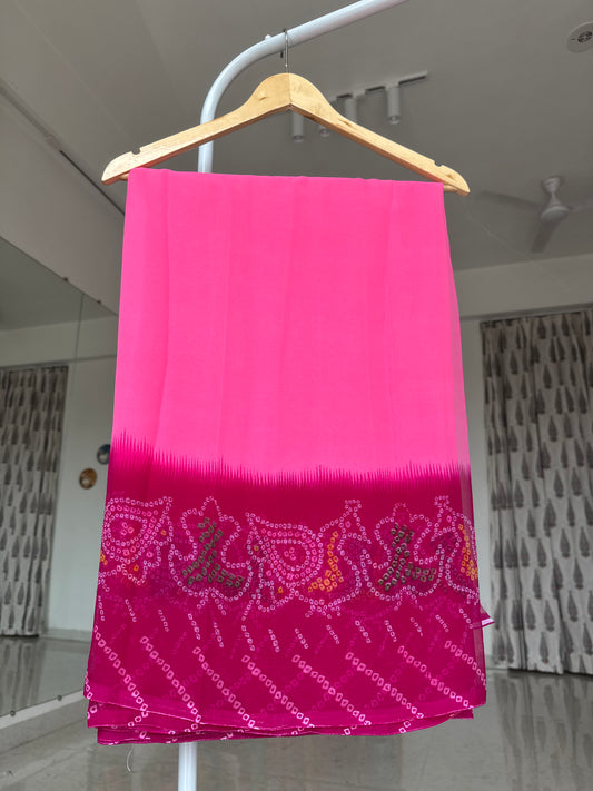 Bandhani saree