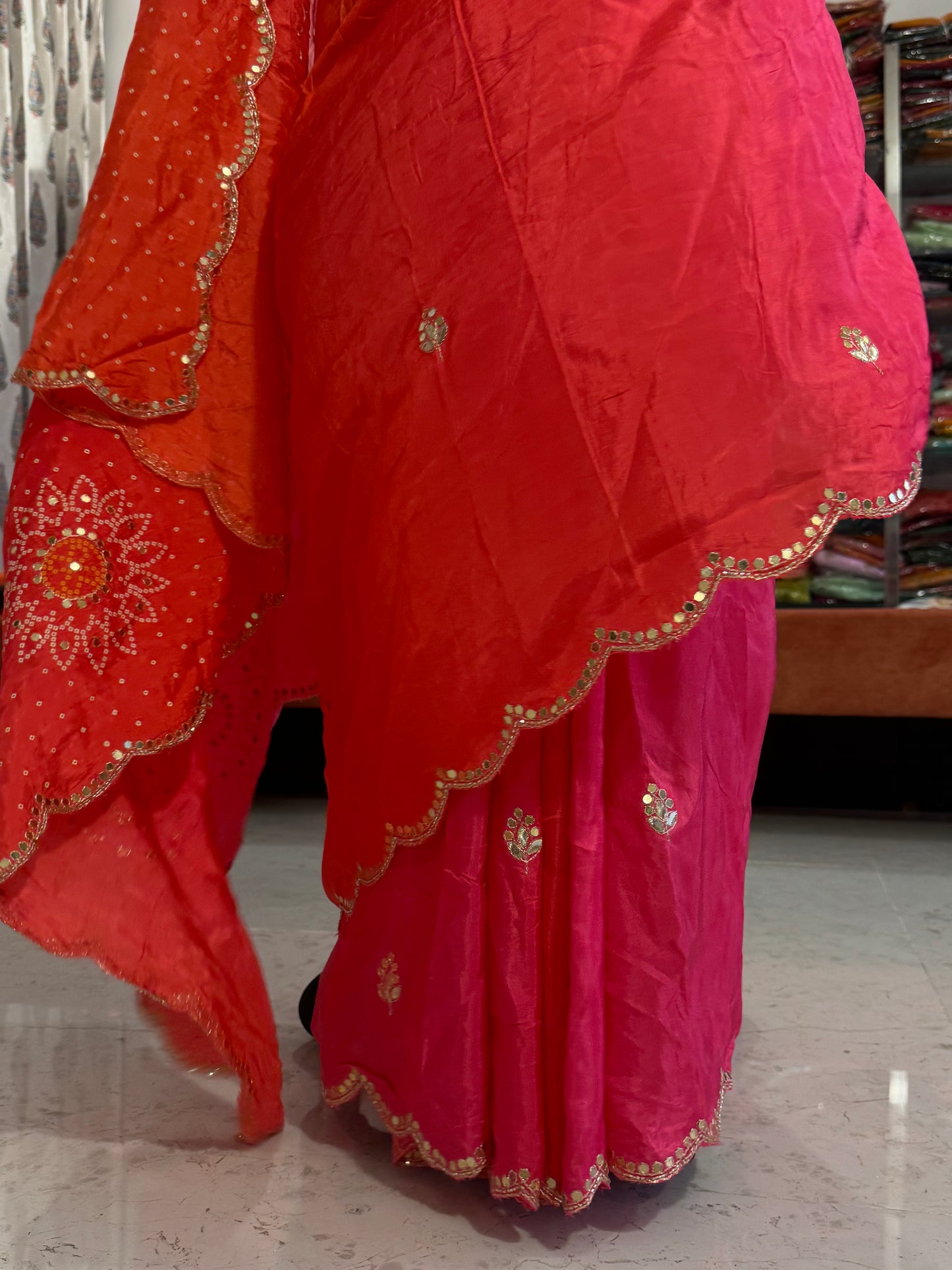 Pure munga silk saree