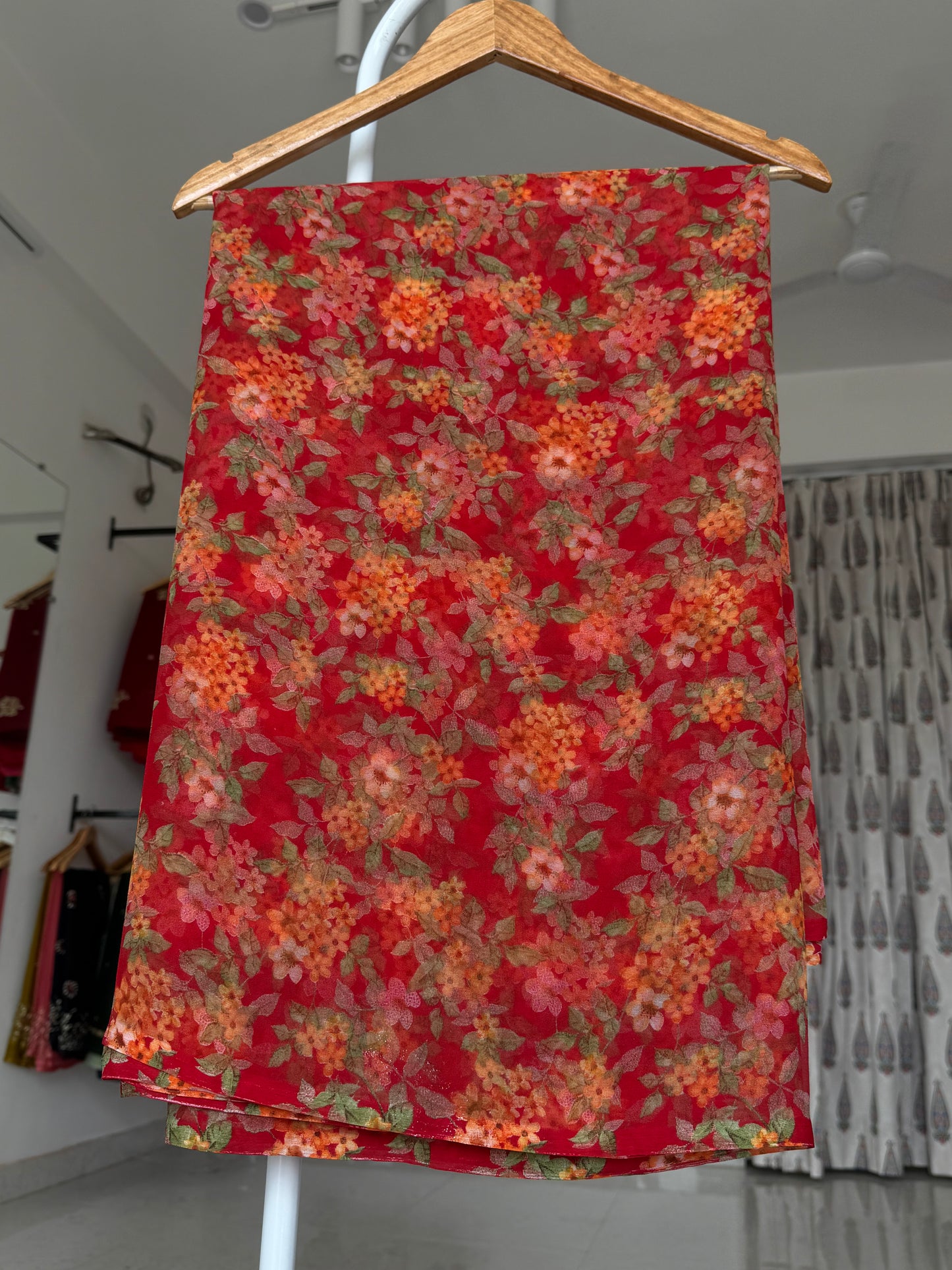 Printed saree