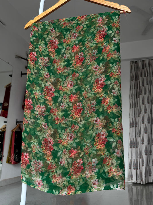 Printed saree