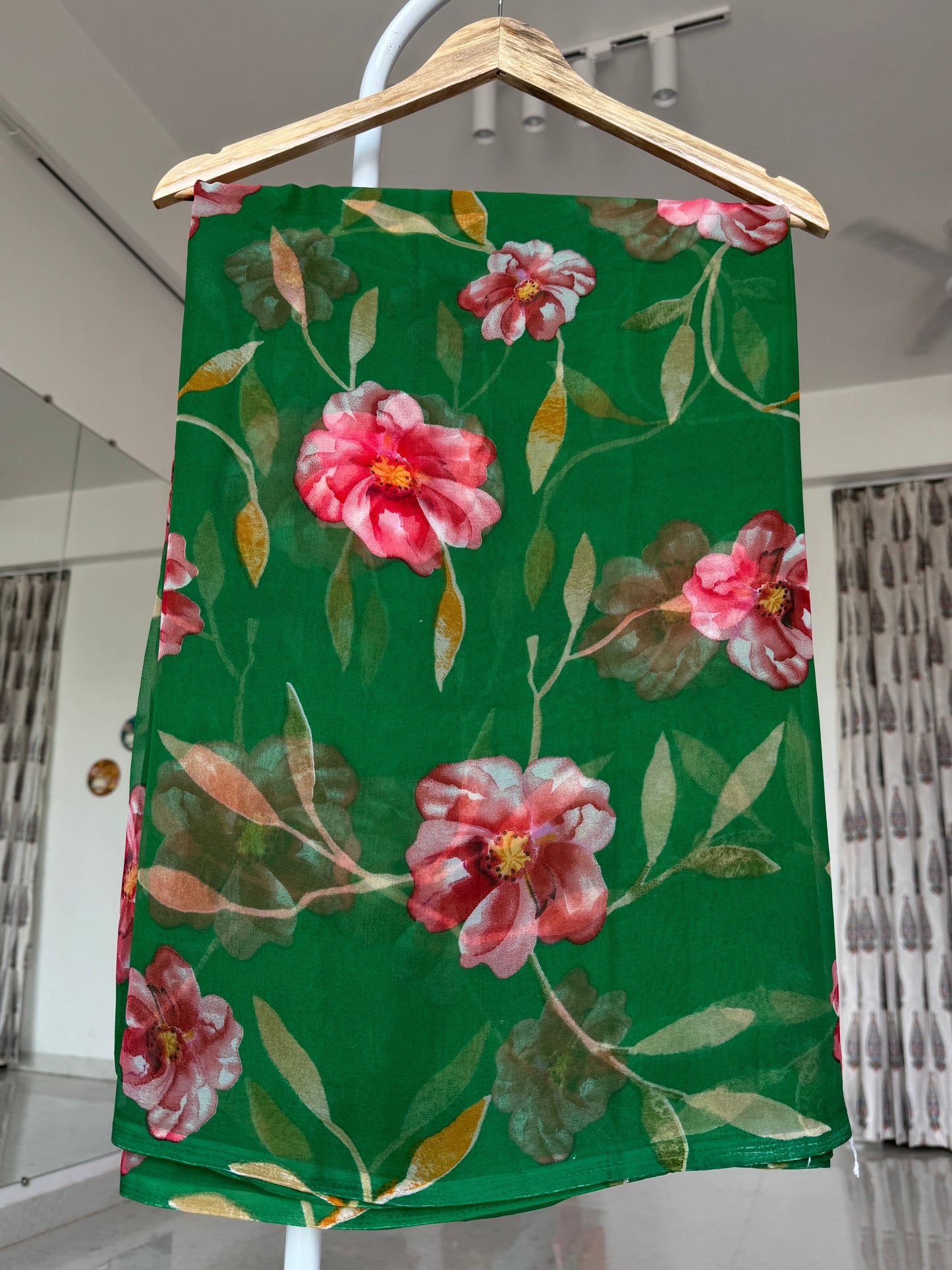Printed saree