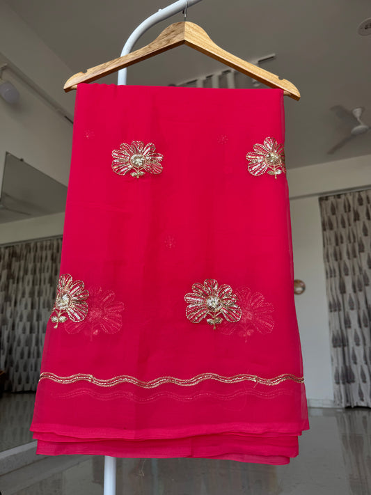 Aari sitara buta saree