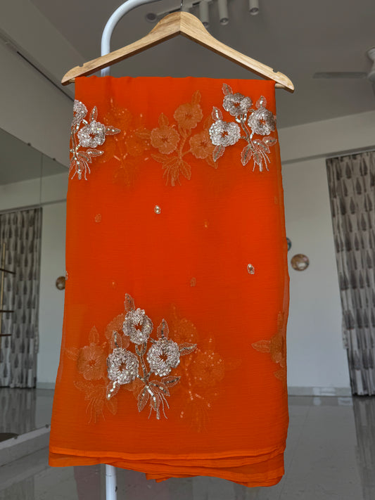 Aari sitara buta saree
