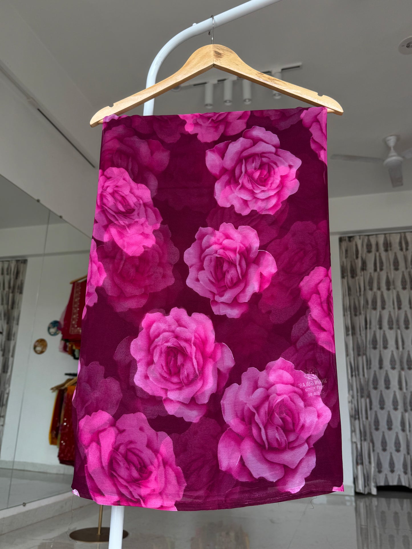 Printed saree