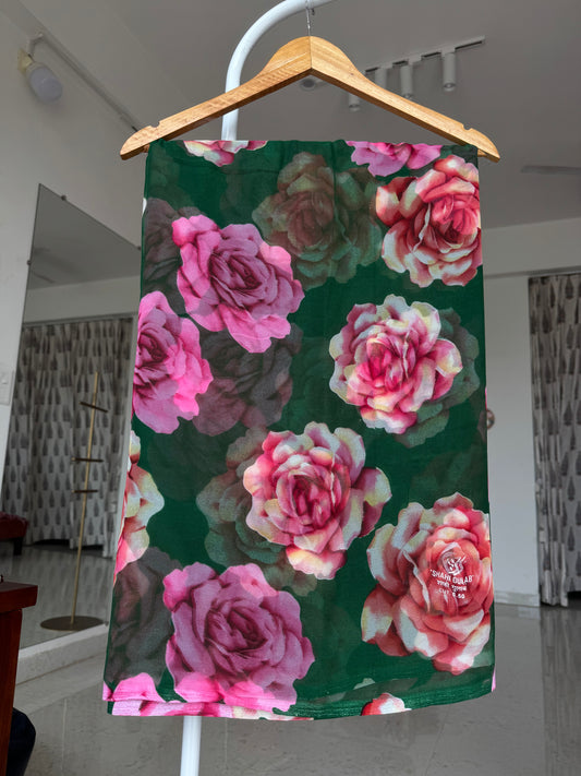 Printed saree