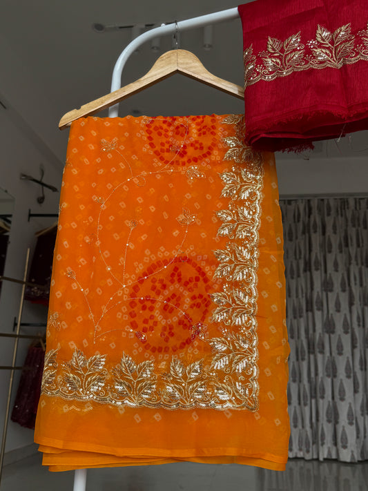 Jaal work chunri