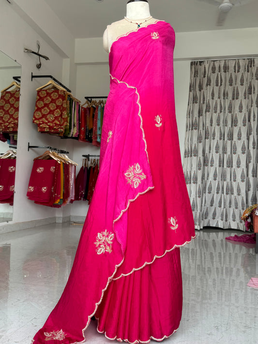 Handwork saree