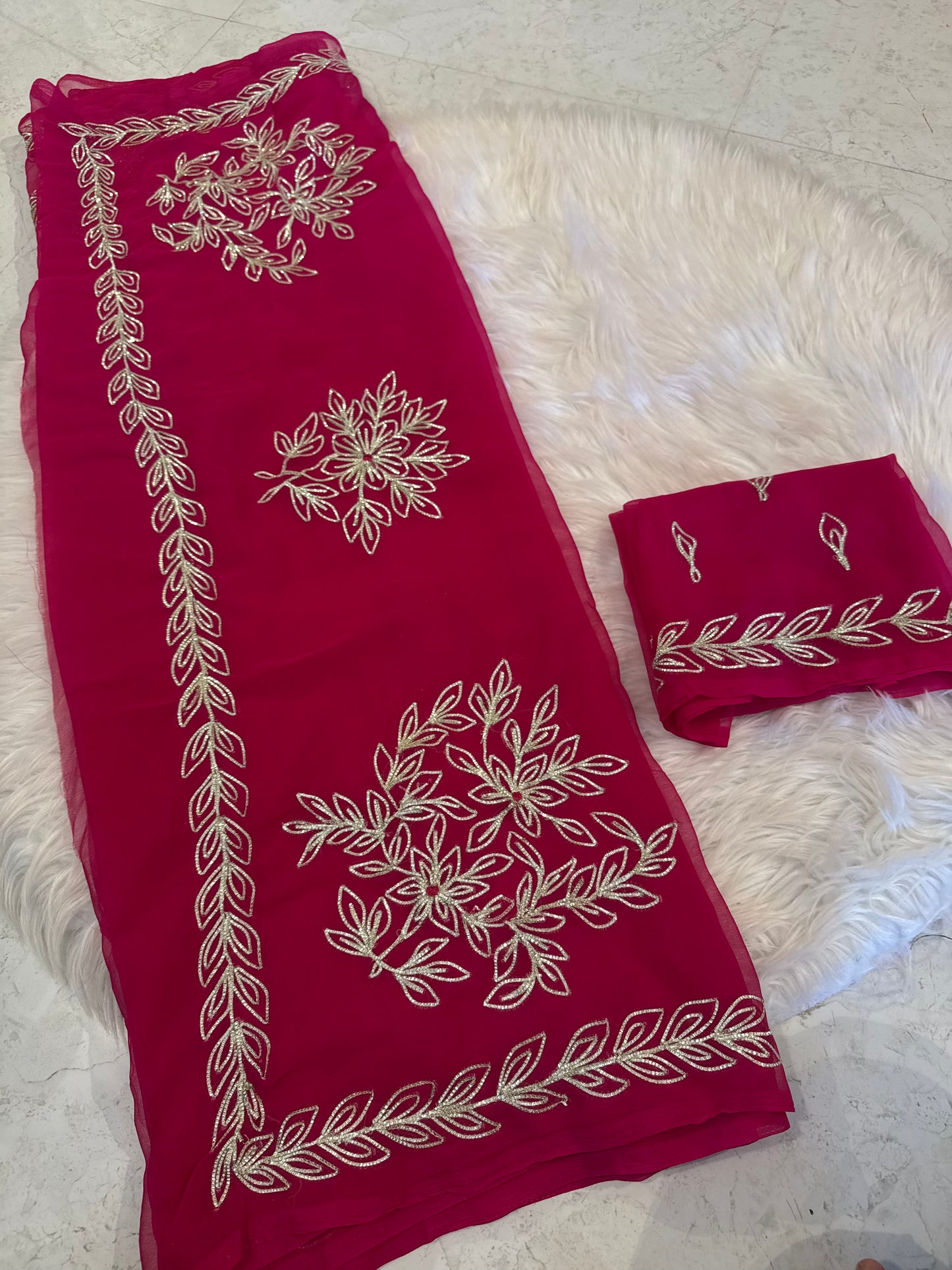 Handwork saree