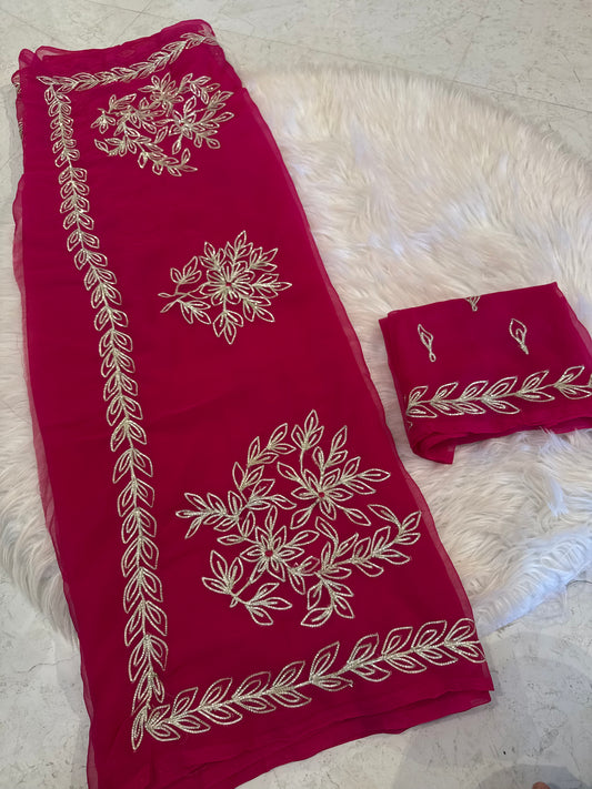Handwork saree