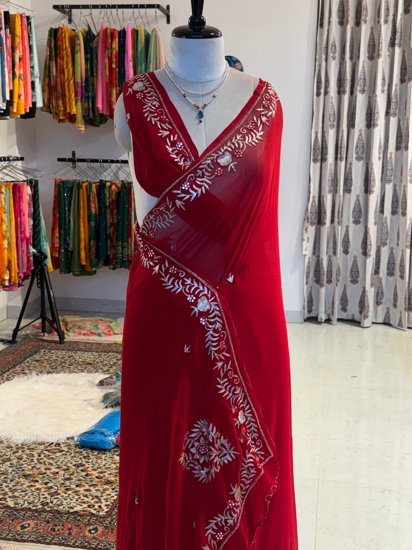 Handwork saree