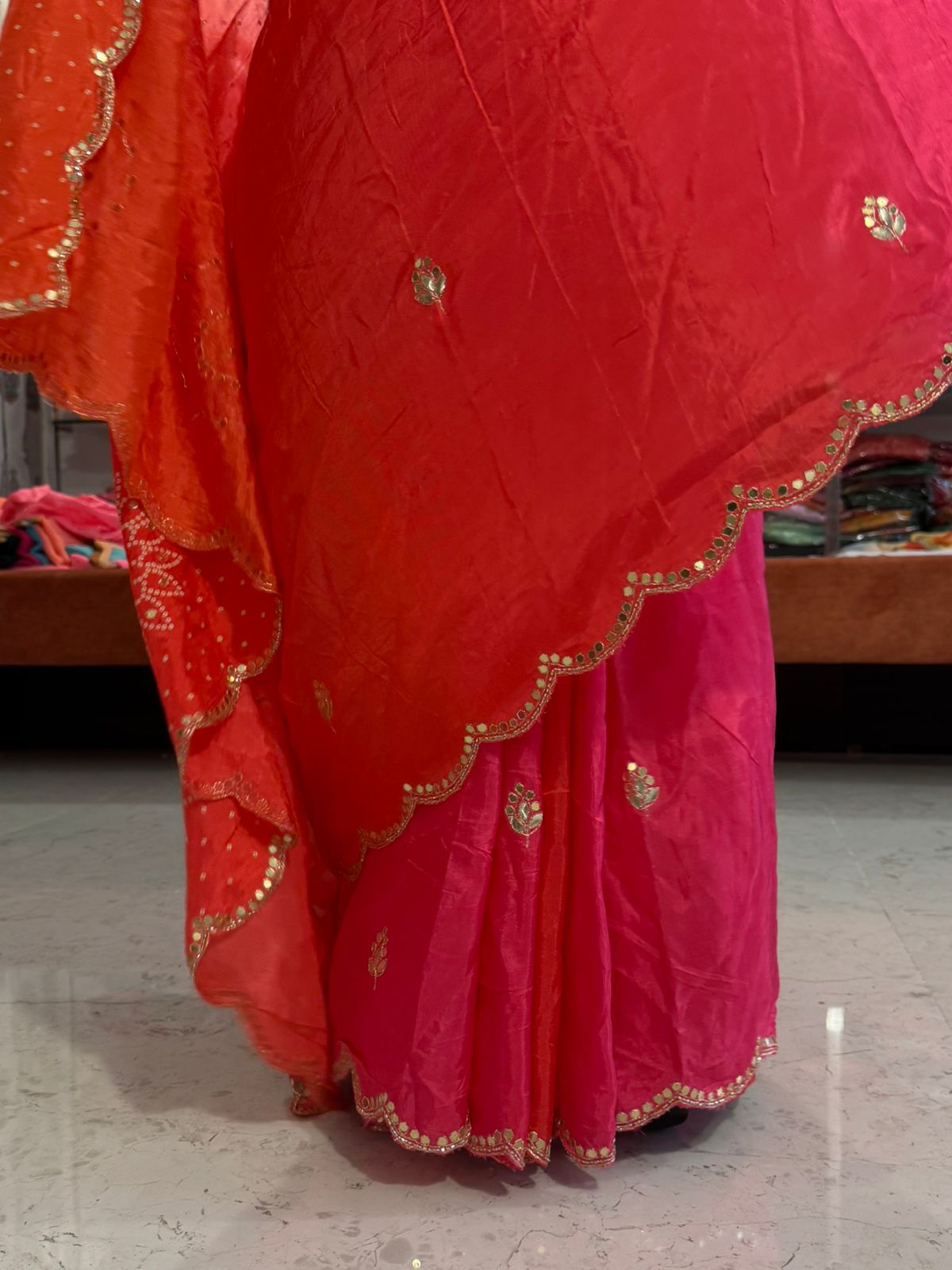 Pure munga silk saree