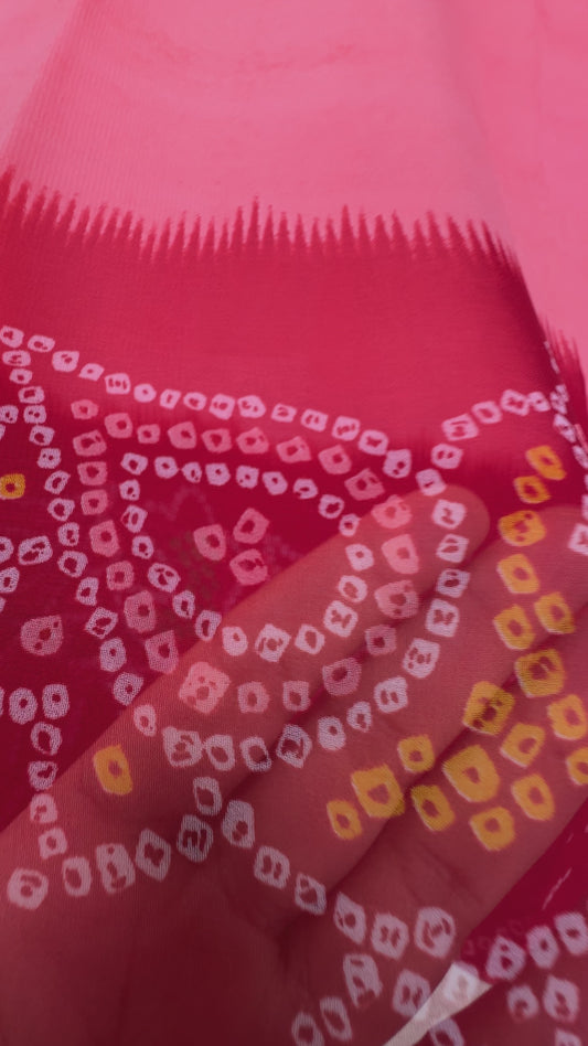 Bandhani saree