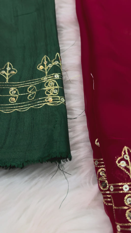 Aari sitara saree