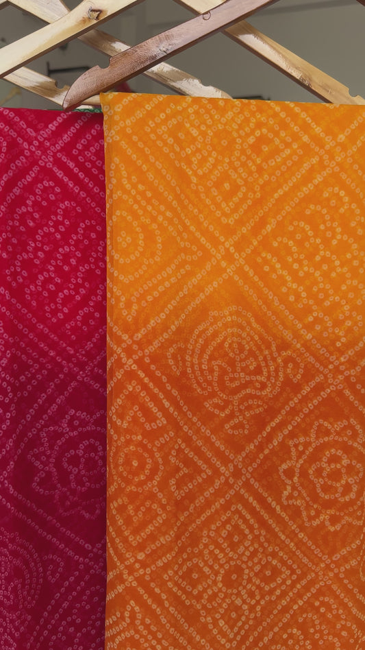 Bandhani saree
