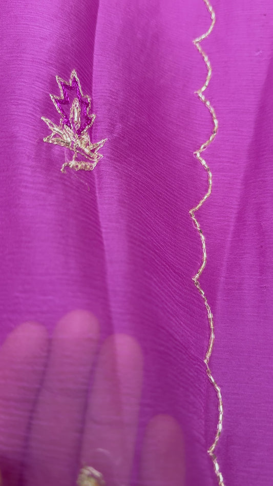 Handwork saree