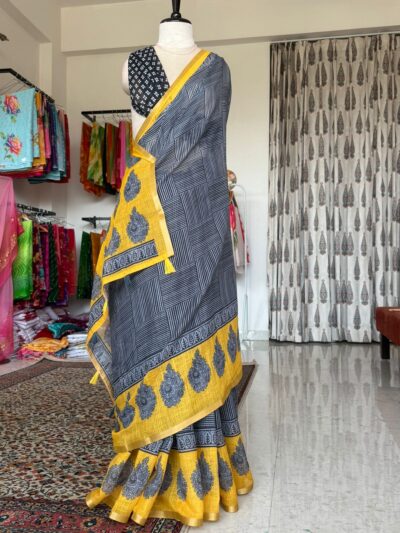 Cotton saree