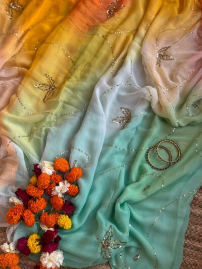 Handwork saree