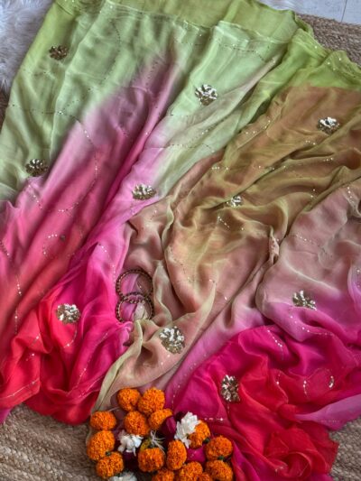 Handwork saree