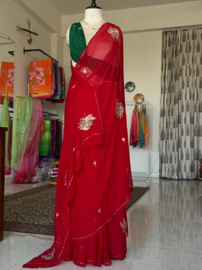Handwork saree