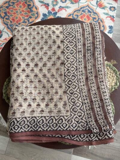 Pure hand dyed and hand block