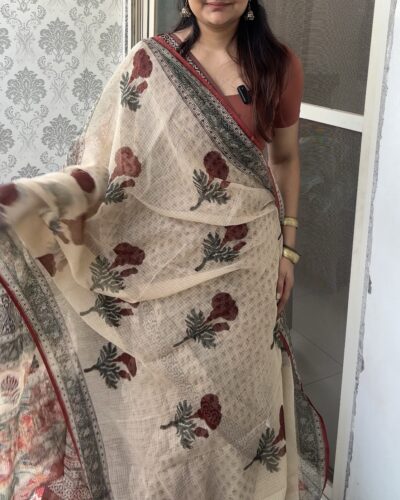 Pure hand dyed and hand block