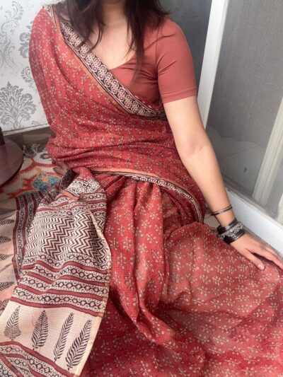 Pure hand dyed and hand block