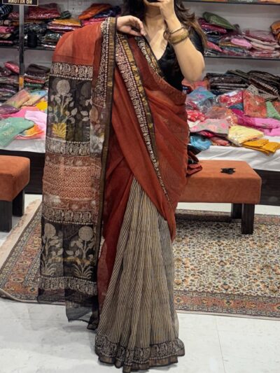 Pure hand dyed and hand block