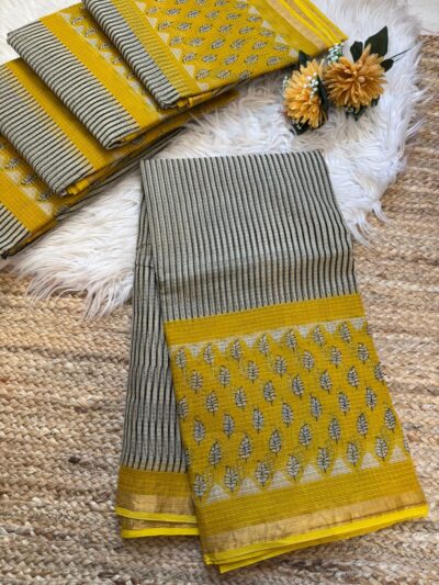 Pure hand dyed and hand block