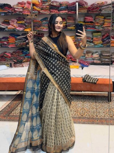 Pure hand dyed and hand block