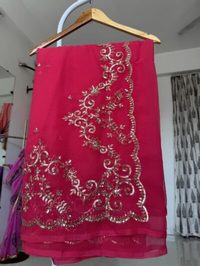 Partywear saree