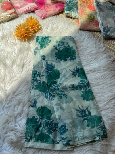 Floral summer sarees