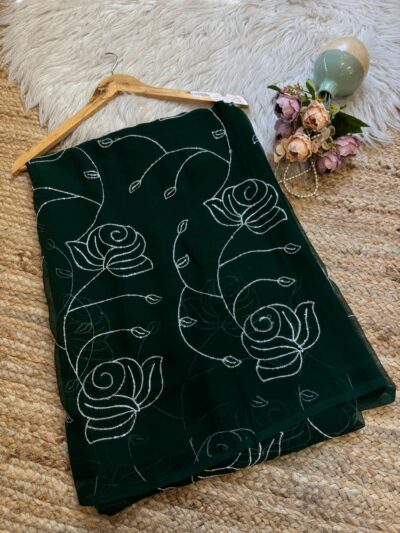 Embroidered sarees