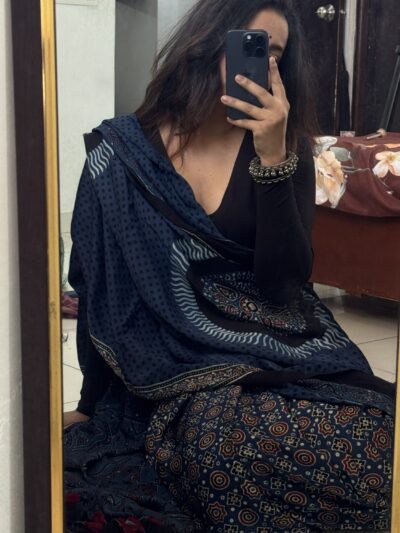 Ajrakh handblock print