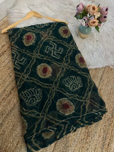 Handwork look chunri