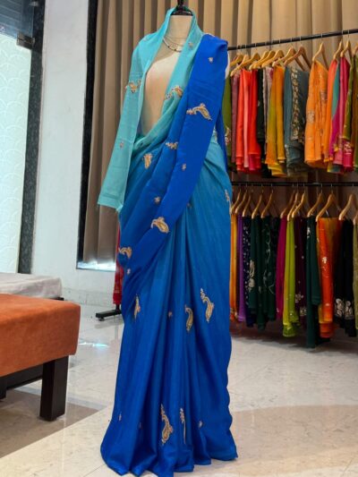 Partywear saree