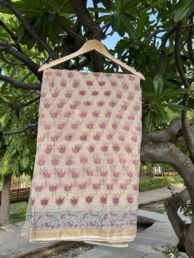 Pure hand dyed and hand block