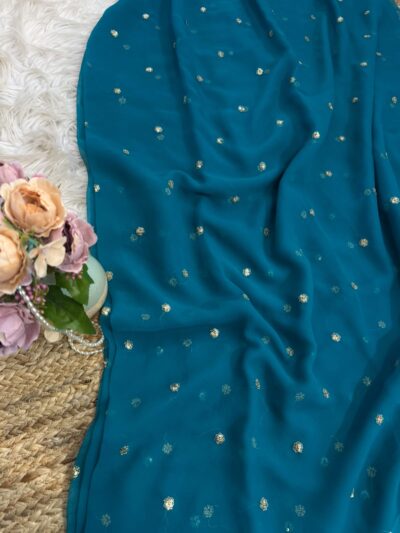 Small buti saree
