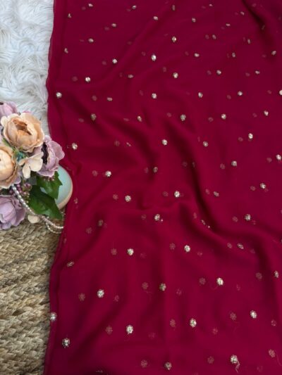 Small buti saree