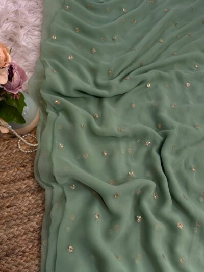 Small buti saree