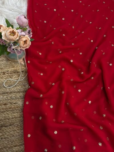 Small buti saree
